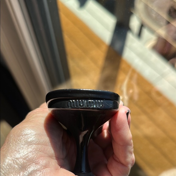 Vintage Miu Miu mid 90’s black with light blue mules - Picture 5 of 6